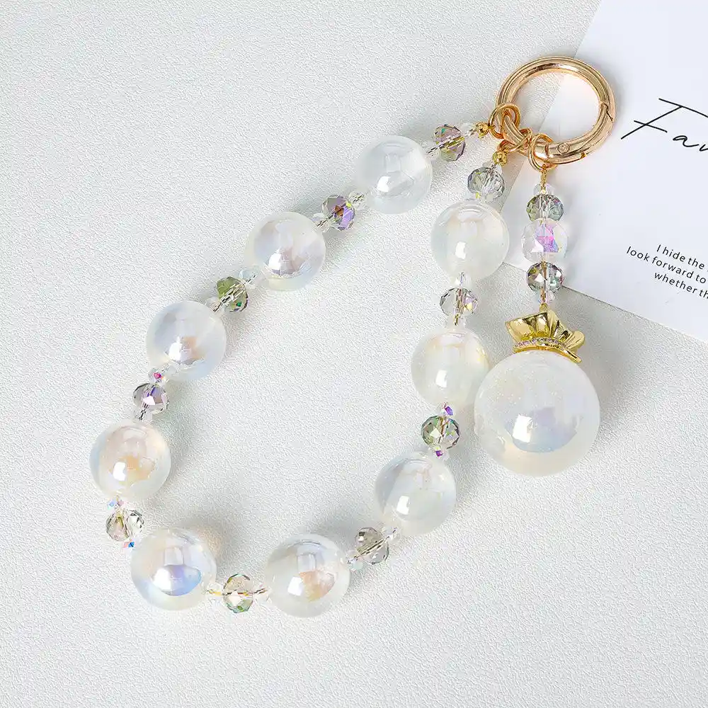 CAIYING Luxury 18K Gold Plated Round Ball Chain Jewelry Making Components for Bracelet DIY Accessories
